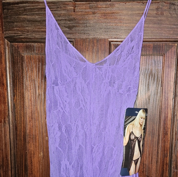 Leg  Avenue lingerie color  purple size  one size fit all set (panties) - Picture 3 of 4